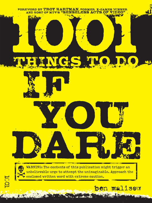 Cover image for 1.001 Things To Do If You Dare